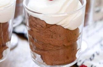 Straightforward Chocolate Mousse in 1 Minute
