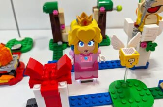 Peach is a strong addition to Lego’s Tremendous Mario lineup