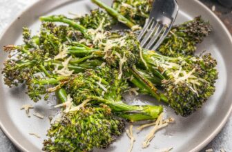 Air Fryer Broccolini – thestayathomechef.com