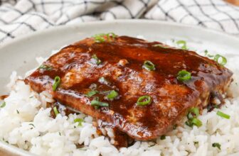 Balsamic Ginger Salmon – Barefeet within the Kitchen