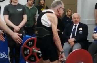 86-Yr-Previous Powerlifter Brian Winslow (60KG) Units Deadlift File of 77.5-Kilograms (170.8-Kilos)
