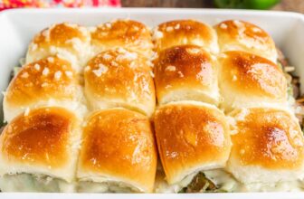 Cheesesteak Sliders – thestayathomechef.com