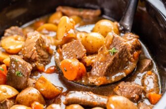 Gradual Cooker Irish Stew – thestayathomechef.com