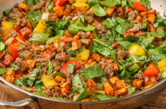 Sausage Candy Potato Hash – Barefeet within the Kitchen