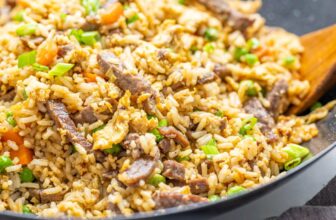 Takeout Beef Fried Rice – thestayathomechef.com