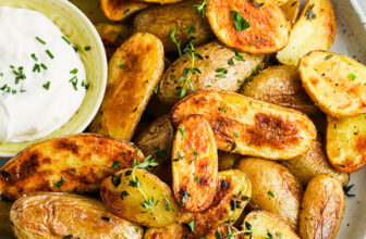 Crispy Baked Fingerling Potatoes – Spend With Pennies