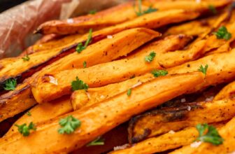Air Fryer Candy Potato Fries