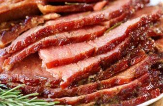 Crock Pot Ham Simple Vacation Meal!