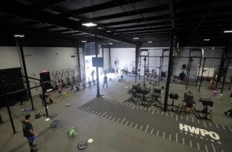 Mat Fraser Excursions His New HWPO CrossFit Fitness center