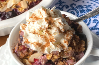MIXED BERRY BAKED OATMEAL – The Southern Woman Cooks