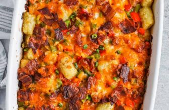 Tater Tot Breakfast Casserole – Spend With Pennies