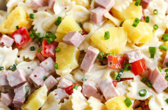 Ham & Pineapple Pasta Salad