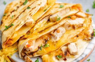 Tacky Rooster Quesadilla – thestayathomechef.com