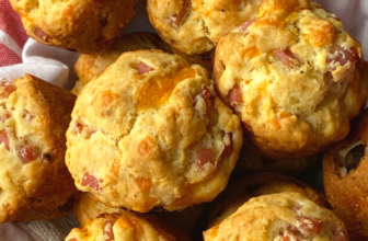 HAM CHEDDAR MUFFINS – The Southern Girl Cooks
