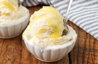 Lemon Curd Ice Cream – Barefeet within the Kitchen