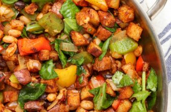 Black Bean Breakfast Skillet – Barefeet within the Kitchen