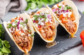 Pulled Pork Tacos – thestayathomechef.com