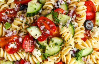 Simple Pasta Salad Recipe – Spend With Pennies
