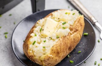 Air Fryer Baked Potato – thestayathomechef.com