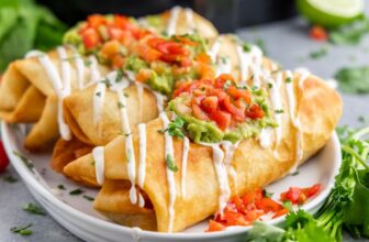 Air Fryer Chimichangas – thestayathomechef.com