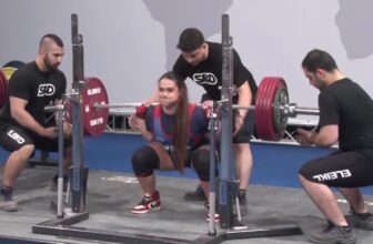 Amanda Lawrence (84 KG) Wins 2023 IPF World Championships, Breaks Personal Squat World Report with 249 Kilograms (549 Kilos)