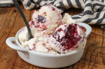 Black Cherry Ice Cream – Barefeet within the Kitchen