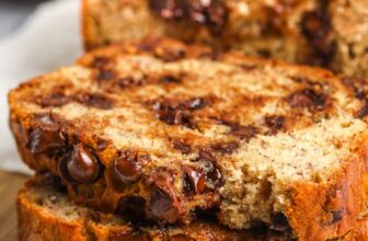 Moist Chocolate Chip Banana Bread