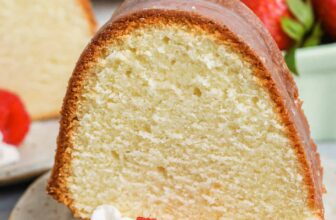 Cream Cheese Pound Cake – Spend With Pennies