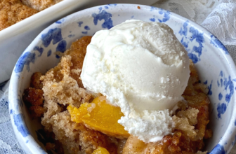 Straightforward Peach Dessert – The Southern Woman Cooks