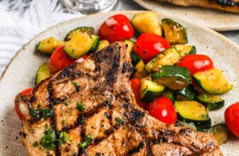 Grilled Pork Chops – Spend With Pennies