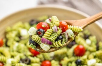 Pesto Pasta Salad – thestayathomechef.com