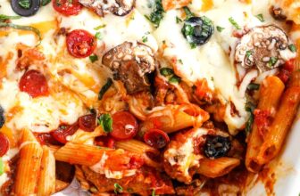 Supreme Pizza Casserole – Spend With Pennies