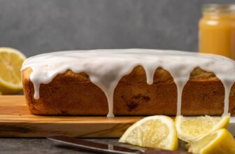 Simple Lemon Pound Cake | Cookies and Cups