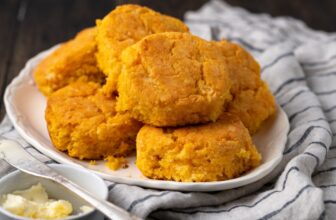 Flaky Candy Potato Biscuits | Cookies and Cups